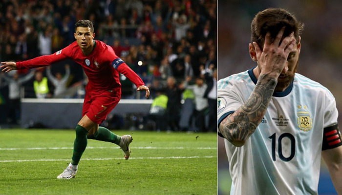Thống kê cho thấy Ronaldo ‘ăn đứt’ Messi ở đội tuyển quốc gia
