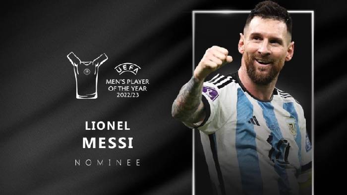Messi gây tranh cãi ở top 3 đề cử Cầu thủ xuất sắc nhất UEFA 