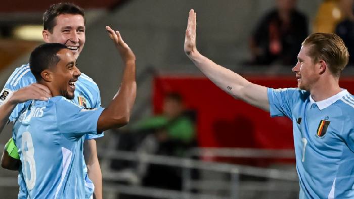 Kèo vàng bóng đá Bỉ vs Liechtenstein, 02h45 ngày 19/11: Quỷ đỏ dự World Cup