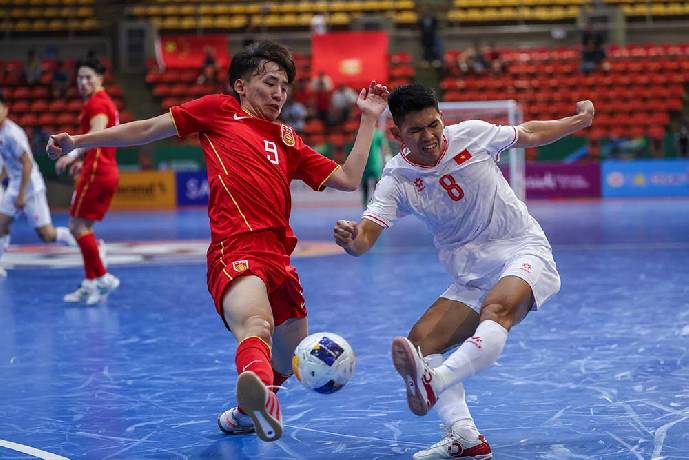 Đánh bại Trung Quốc, Futsal Việt Nam rộng cửa đi tiếp