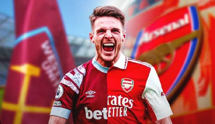 'Nạn nhân' của Declan Rice đứng trước nguy cơ phải rời Arsenal