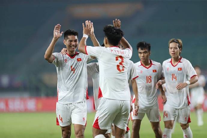 Hiểu Minh lập cú đúp, U23 Việt Nam thắng đậm U23 Lào Hiểu Minh lập cú đúp, U23 Việt Nam thắng đậm U23 Lào