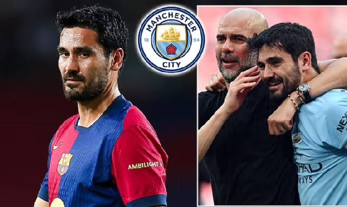 Gundogan muốn đào tẩu khỏi Barcelona, Pep Guardiola đón trở lại Man City