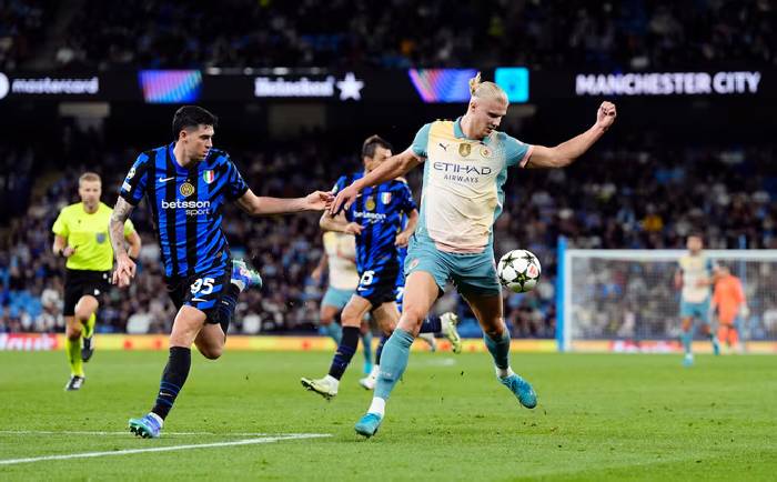 Kết quả cúp C1 châu Âu đêm qua: Man City bị Inter Milan cầm hòa