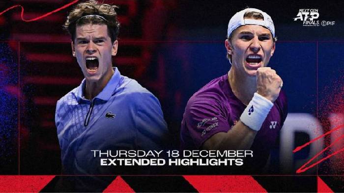 Nhận định tennis Tien vs Budkov Kjaer - Vòng bảng Next Gen ATP Finals, 00h30 ngày 19/12