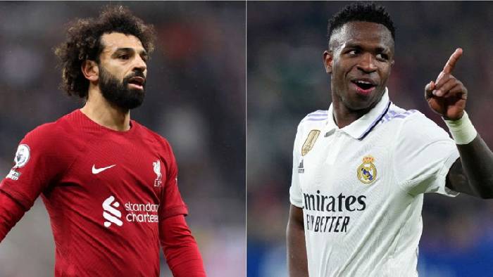 Đội hình kết hợp Liverpool vs Real Madrid: Tam tấu Salah - Benzema - Vinicius