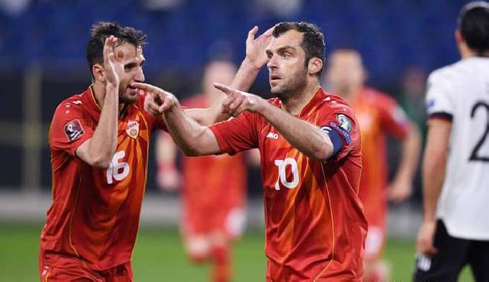 Danh sách đội hình tuyển Bắc Macedonia tham dự EURO 2021