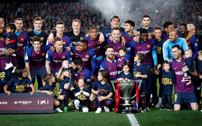 Tổng hợp các danh hiệu La Liga 2018/19: Messi vô đối về danh hiệu
