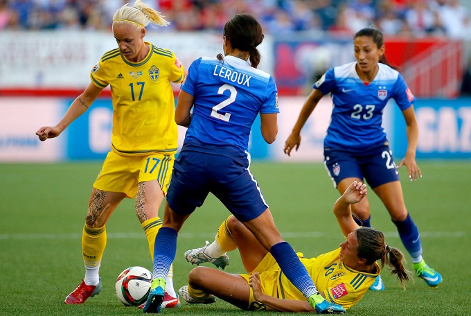 Nhận định Nữ Thụy Điển vs Nữ Mỹ 02h00, 21/06 (World Cup nữ)