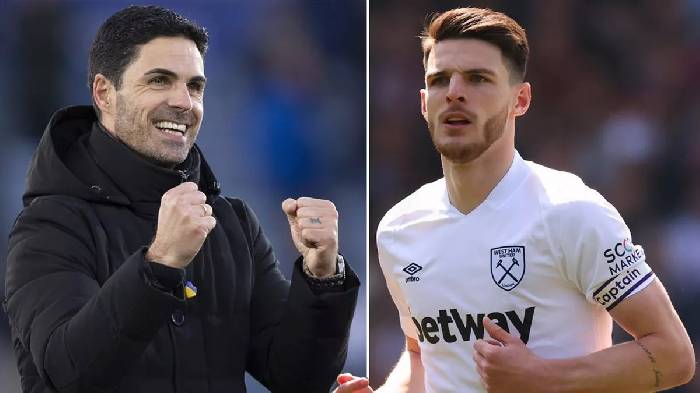 Liên tục bị West Ham từ chối, Arsenal ra quyết định vụ Declan Rice