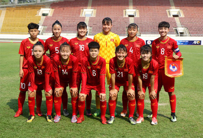 Bảng xếp hạng U16 nữ châu Á 2019: Việt Nam cùng bảng Trung Quốc