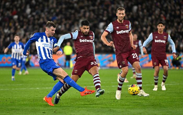 Nhận định, soi kèo West Ham vs Brighton, 22h00 ngày 21/12: Bất phân thắng bại