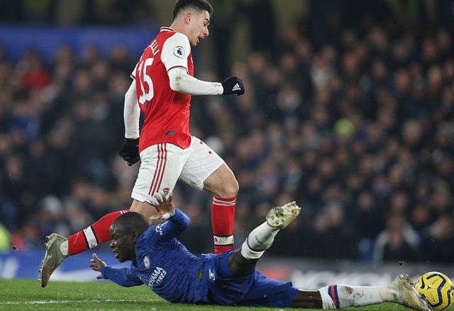 Kante vấp ngã và trận cầu điên rồ giữa Chelsea vs Arsenal