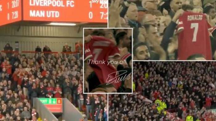 Gia đình Ronaldo gửi lời cảm ơn đến các CĐV Liverpool