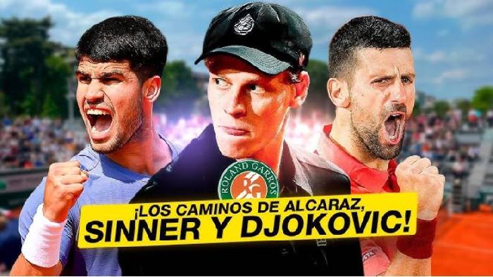 Bốc thăm Roland Garros 2025: Djokovic cùng nhánh với Sinner, Alcaraz dễ thở Bốc thăm Roland Garros 2025: Djokovic cùng nhánh với Sinner, Alcaraz dễ thở