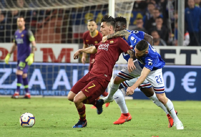 Nhận định AS Roma vs Sampdoria, 2h45 ngày 25/6