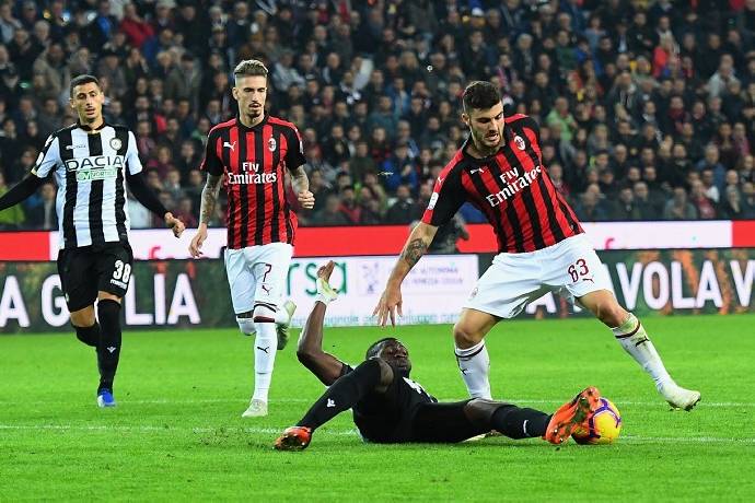 Phân tích kèo hiệp 1 AC Milan vs Udinese, 0h45 ngày 26/2