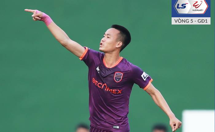 Video B.Bình Dương 1-0 Sài Gòn FC: Tiến Linh - Văn Vũ ‘song kiếm hợp bích’