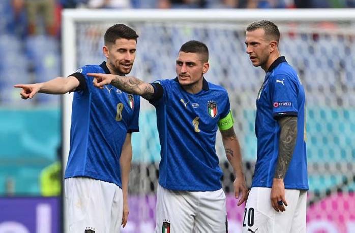 Đội hình ra sân dự kiến Italia vs Áo (2h 27/6): Verratti chiếm suất đá chính
