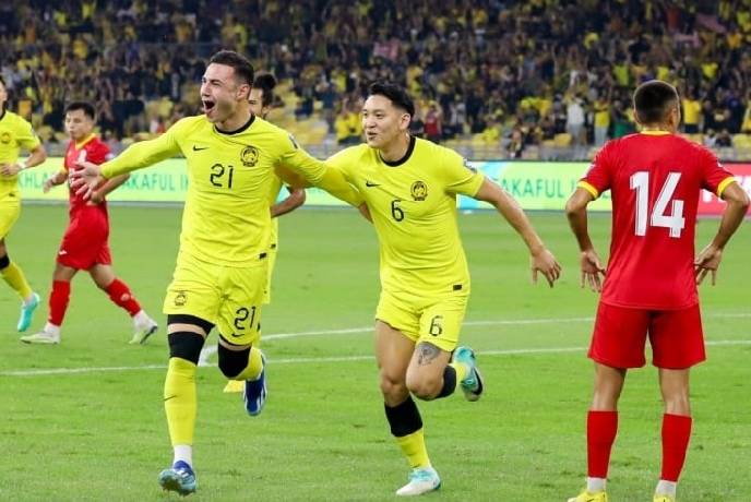 Malaysia chơi quả cảm, xuất sắc cầm hòa Hàn Quốc ở Asian Cup 2023