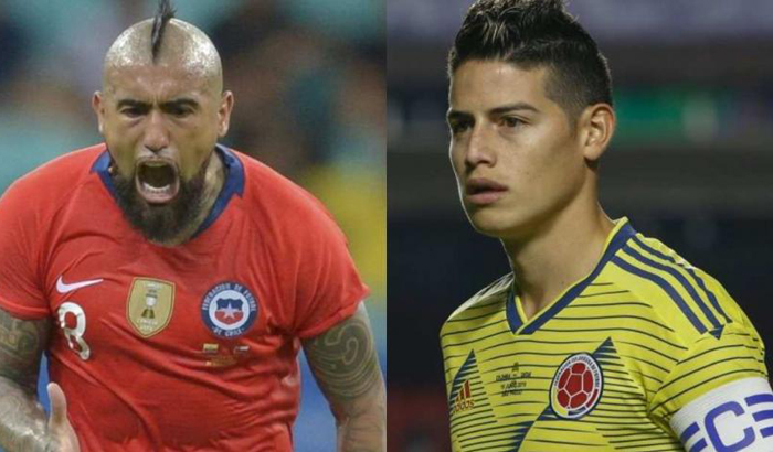 Tứ kết Copa America 2019: Đại chiến Colombia vs Chile