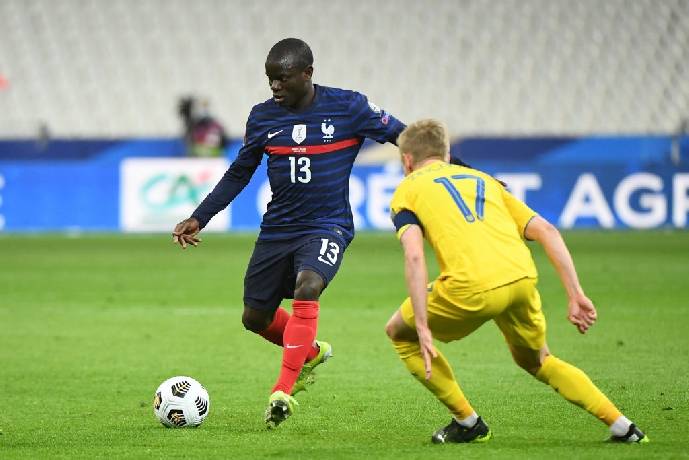 ĐT Pháp trả Kante về Chelsea sau trận hòa ở vòng loại World Cup 2022