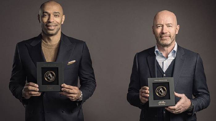 Thierry Henry và Alan Shearer được ban tổ chức Premier League vinh danh