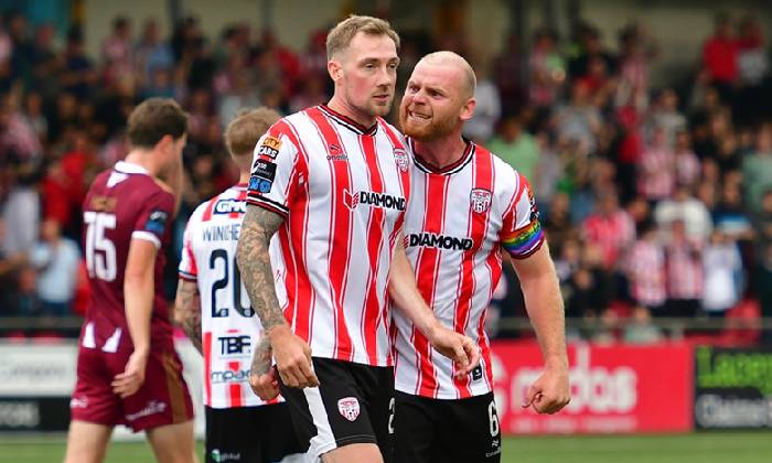 Kèo vàng bóng đá Derry City vs Drogheda United, 01h45 ngày 28/6: Đối thủ yêu thích Kèo vàng bóng đá Derry City vs Drogheda United, 01h45 ngày 28/6: Đối thủ yêu thích