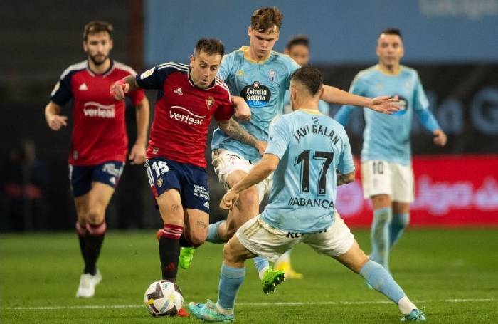 Máy tính dự đoán tỷ số Celta Vigo vs Osasuna, 1h30 ngày 28/08 – La Liga 2026/27