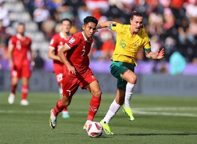 Indonesia thua đậm trước Australia ở vòng 1/8 Asian Cup 2023