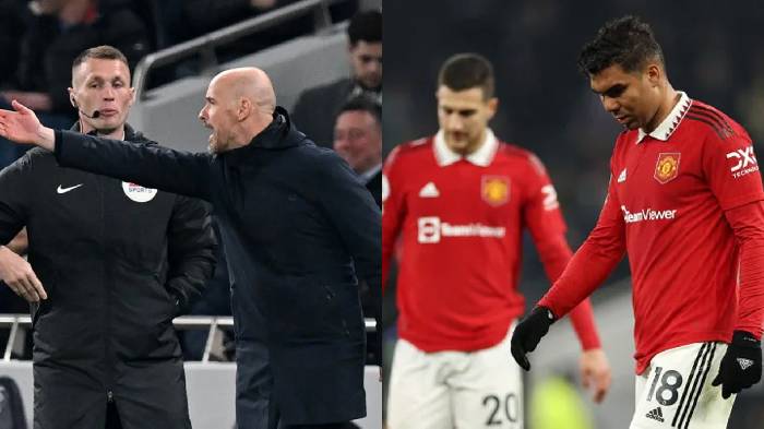 Ten Hag tức giận, chỉ rõ lý do then chốt khiến M.U bị Tottenham cầm hoà