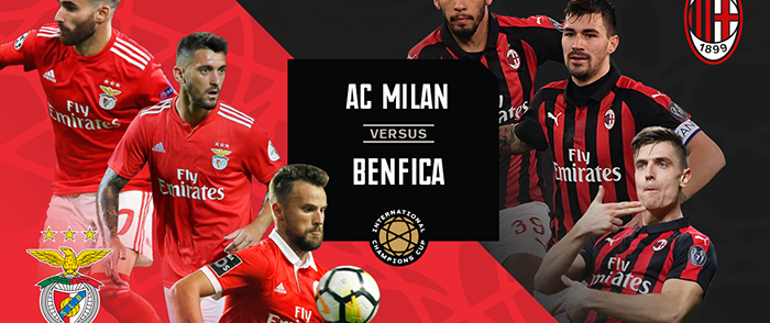Nhận định AC Milan vs Benfica, 02h00 29/7 (ICC 2019)