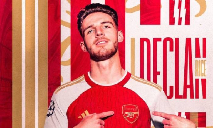 Nóng! Arsenal chính thức chiêu mộ thành công bom tấn Declan Rice