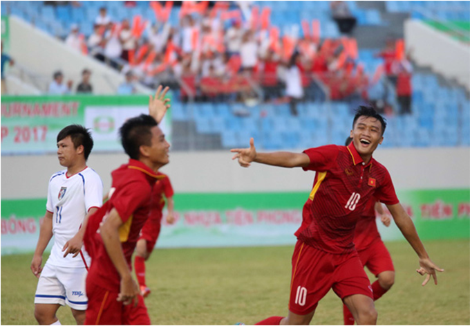 U15 Việt Nam 3-1 U15 Philippines: Chiến thắng dễ dàng