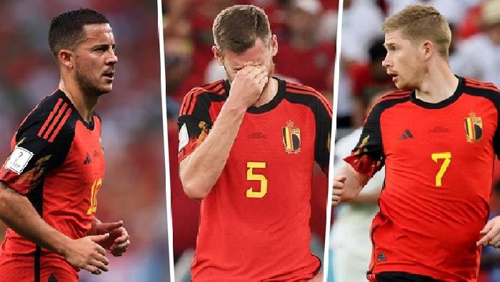 De Bruyne và đồng đội có nguy cơ bị loại từ vòng bảng World Cup