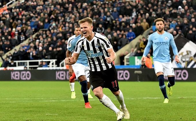 Kết quả Newcastle 2-1 Man City: Chích chòe tạo nên cú sốc