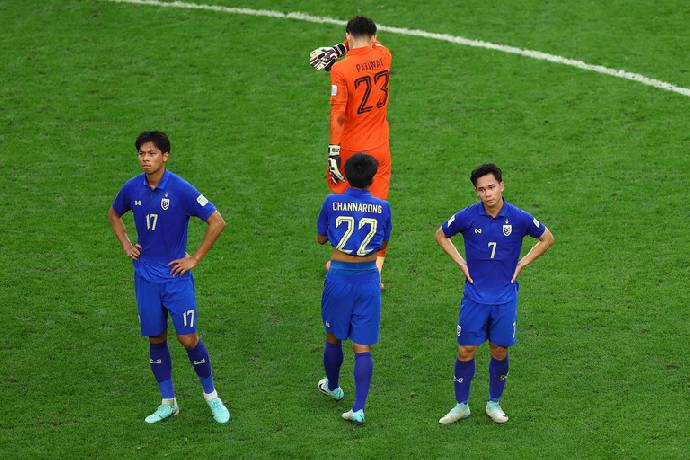 Gục ngã trước Uzbekistan, Thái Lan dừng bước ở Asian Cup 2023