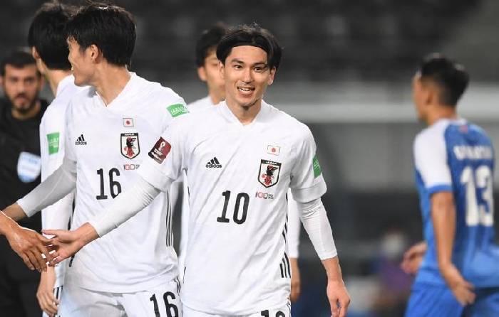 Vòng loại World Cup 2022: Nhật Bản thắng kỷ lục 14-0