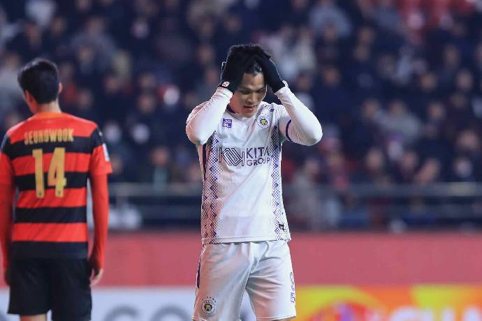CLB Hà Nội thua trận thứ 5 tại AFC Champions League