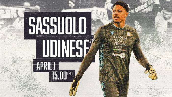 Nhận định, soi kèo Sassuolo với Udinese, 20h00 ngày 1/4: Khó phân thắng bại