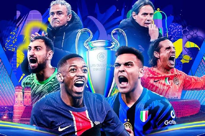 Link xem trực tiếp PSG vs Inter Milan, 2h ngày 1/6
