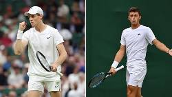 Link trực tiếp tennis Sinner vs Nardi, Vòng 1 Wimbledon - 19h00 ngày 1/7