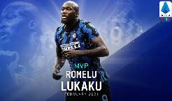 Lukaku giành giải Cầu thủ xuất sắc nhất Serie A tháng 2/2021