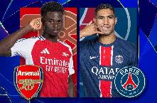 Link trực tiếp Arsenal vs PSG, 02h00 ngày 2/10, Cúp C1 châu Âu