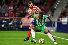 Nhận định, soi kèo Atletico Madrid với Real Betis, 22h15 ngày 3/3: Điểm tựa sân nhà