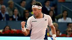 Casper Ruud lần đầu vào chung kết Madrid Open, tranh cúp với Jack Draper Casper Ruud lần đầu vào chung kết Madrid Open, tranh cúp với Jack Draper