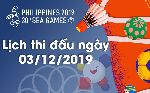 Lịch thi đấu Sea Games 30 của đoàn TTVN ngày 3/12: Chờ cơn mưa vàng từ Wushu