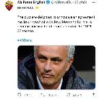 Mourinho dẫn dắt AS Roma cùng bản hợp đồng đến năm 2024