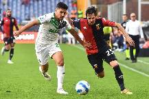 Nhận định, soi kèo Sassuolo vs Genoa, 22h30 ngày 6/1