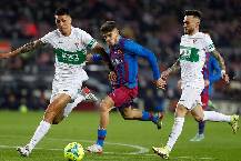 Phân tích kèo hiệp 1 Elche vs Barcelona, 22h15 ngày 6/3 Phân tích kèo hiệp 1 Elche vs Barcelona, 22h15 ngày 6/3